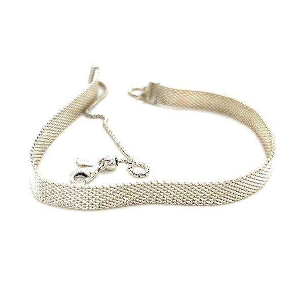 Pandora Mesh Reflexion Choker Necklace - Picture 1 of 6